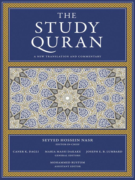 Title details for The Study Quran by Seyyed Hossein Nasr - Wait list